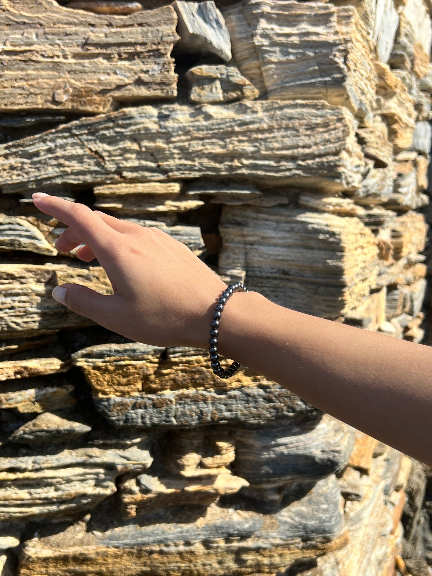 Pulsera Bolitas Hematite