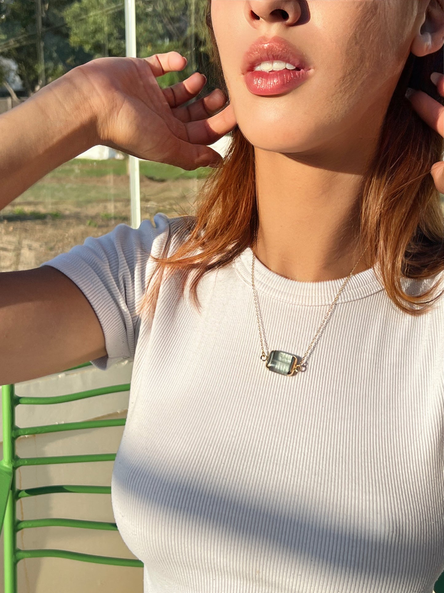 Collar Caramelo de Fluorita - AristoAura