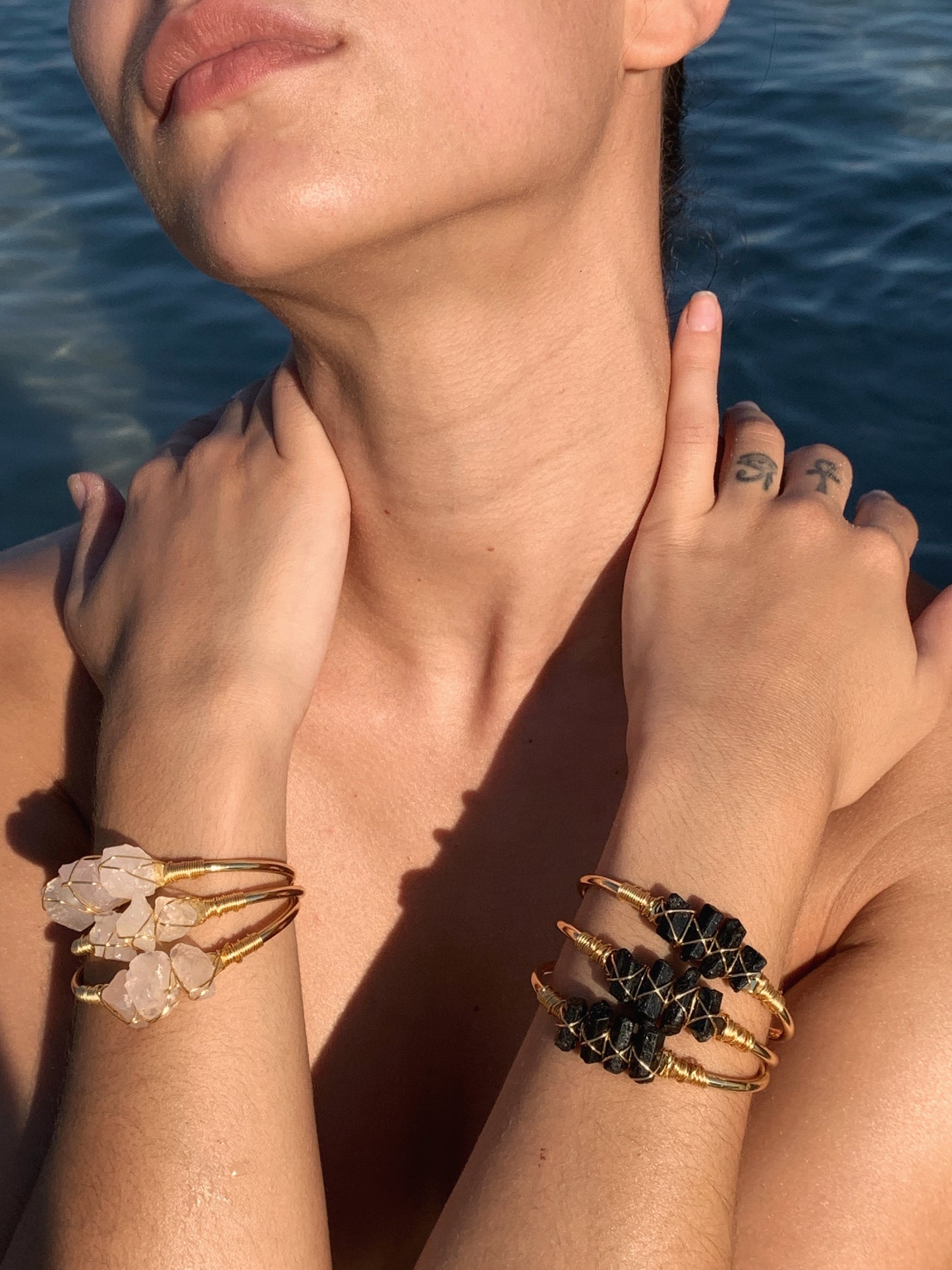 Pulsera Cuarzo Rosa - AristoAura