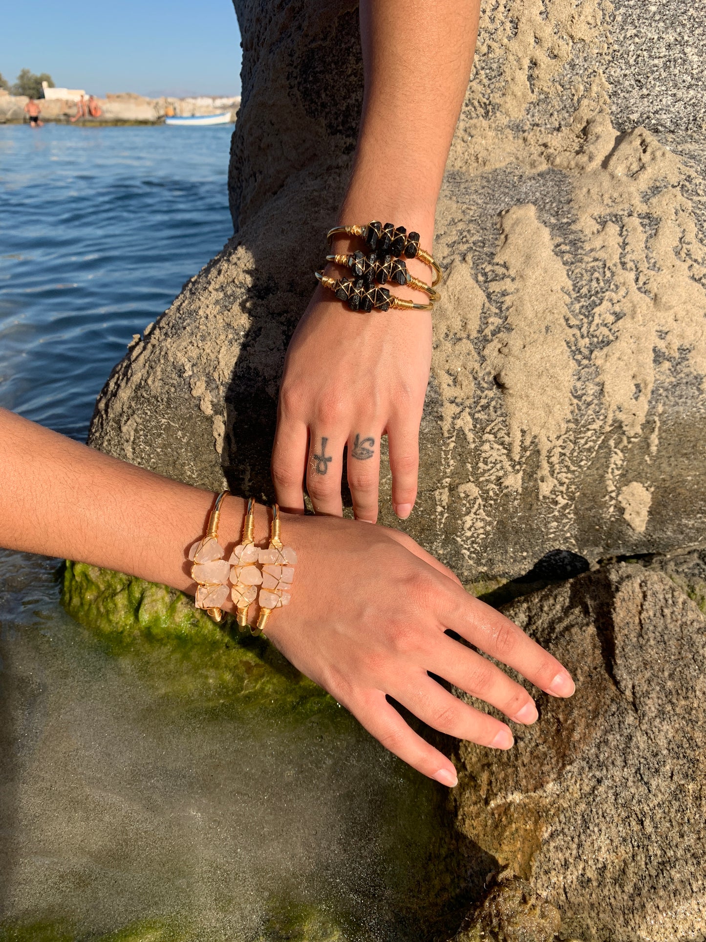 Pulsera Cuarzo Rosa - AristoAura
