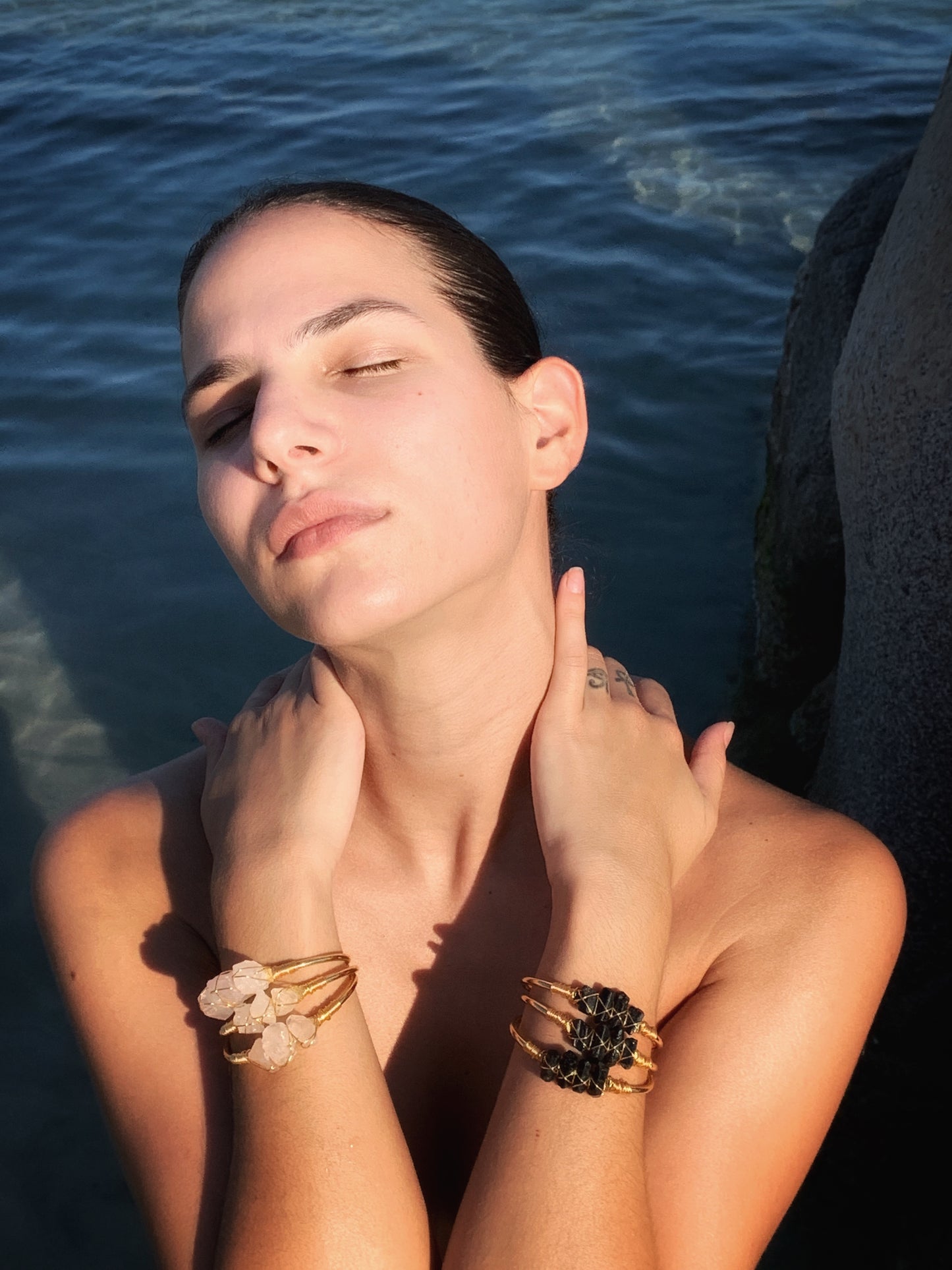 Pulsera Cuarzo Rosa - AristoAura