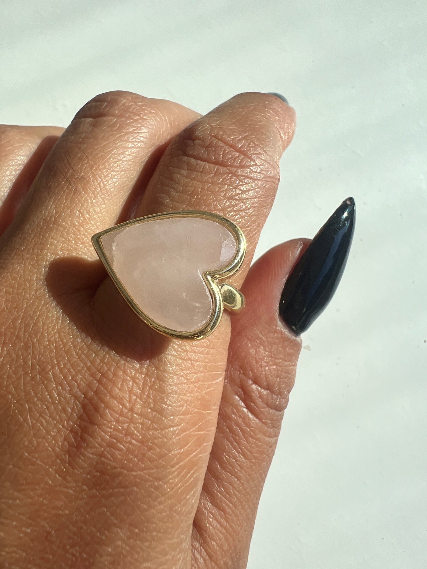 Anillo corazón horizontal