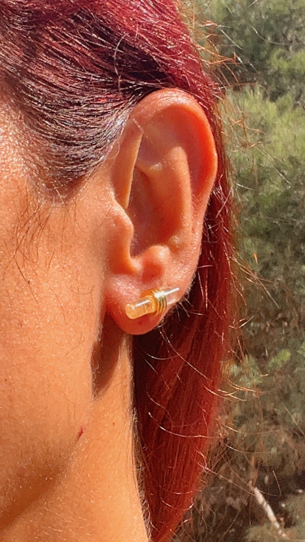 Pendientes cápsula